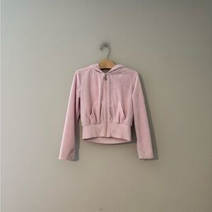 ADD ON FOR $14 Lola and the Boys‎ Pink Velour Zip-Up Jacket Zara H&M 10Y